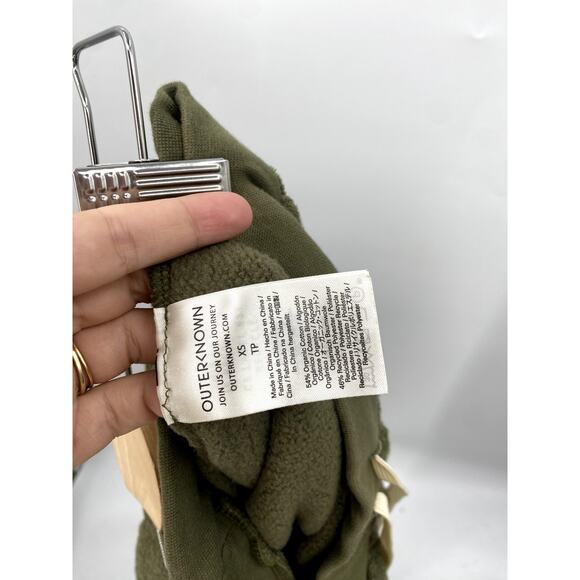 Outerknown green terry hightide sweatpant joggers - Picture 5 of 5